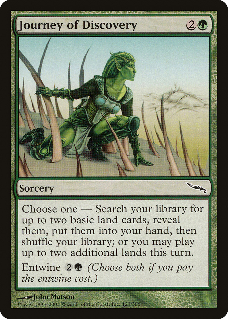 Voyage de découverte (MRD-123) - Mirrodin Foil 