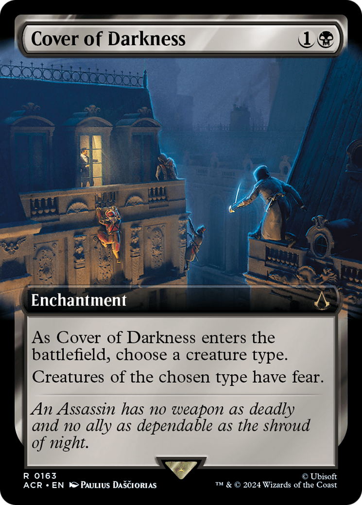 Couverture de Darkness (ACR-163) - Assassin's Creed : (Extended Art) Foil 