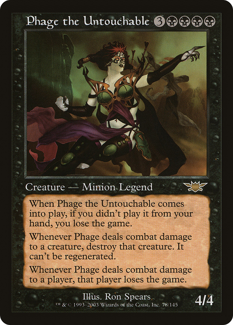 Phage l'Intouchable (LGN-078) - Legions Foil 