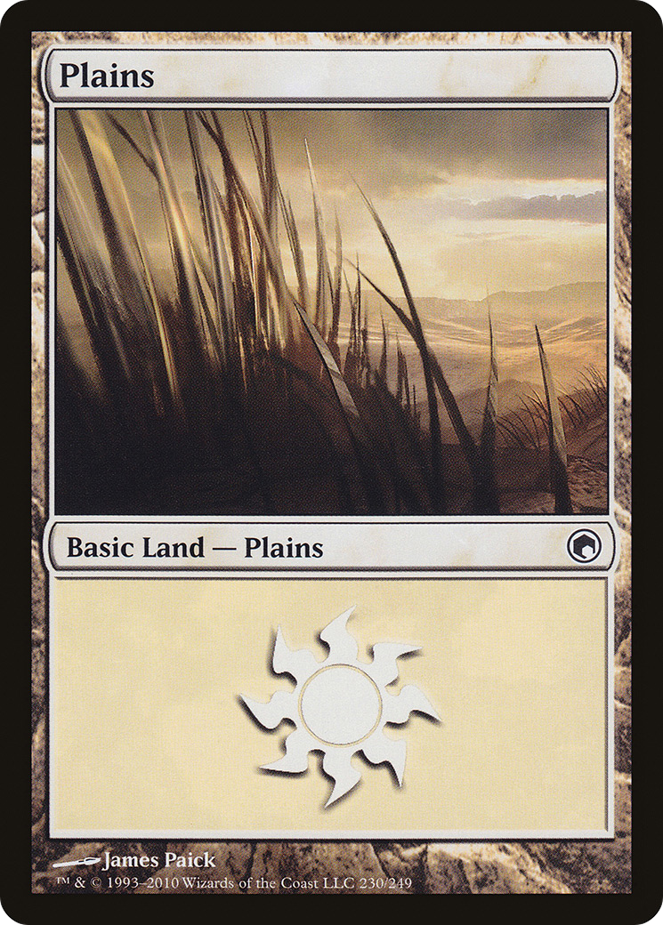 Plains (SOM-230) - Scars of Mirrodin Foil