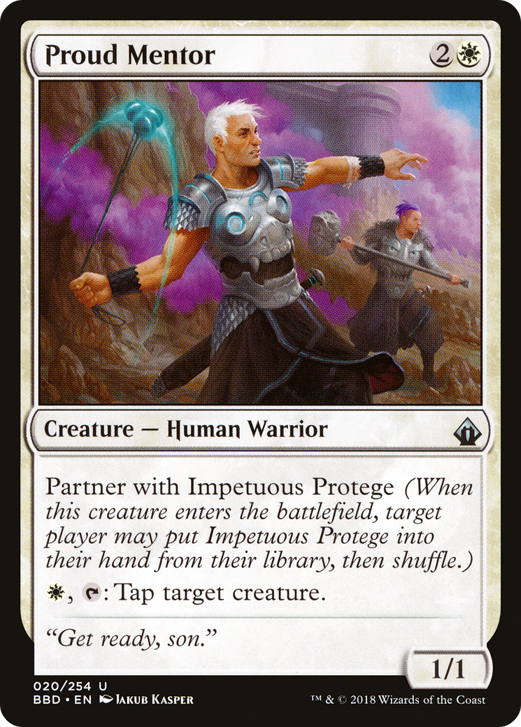 Mentor fier (BBD-020) - Battlebond Foil 