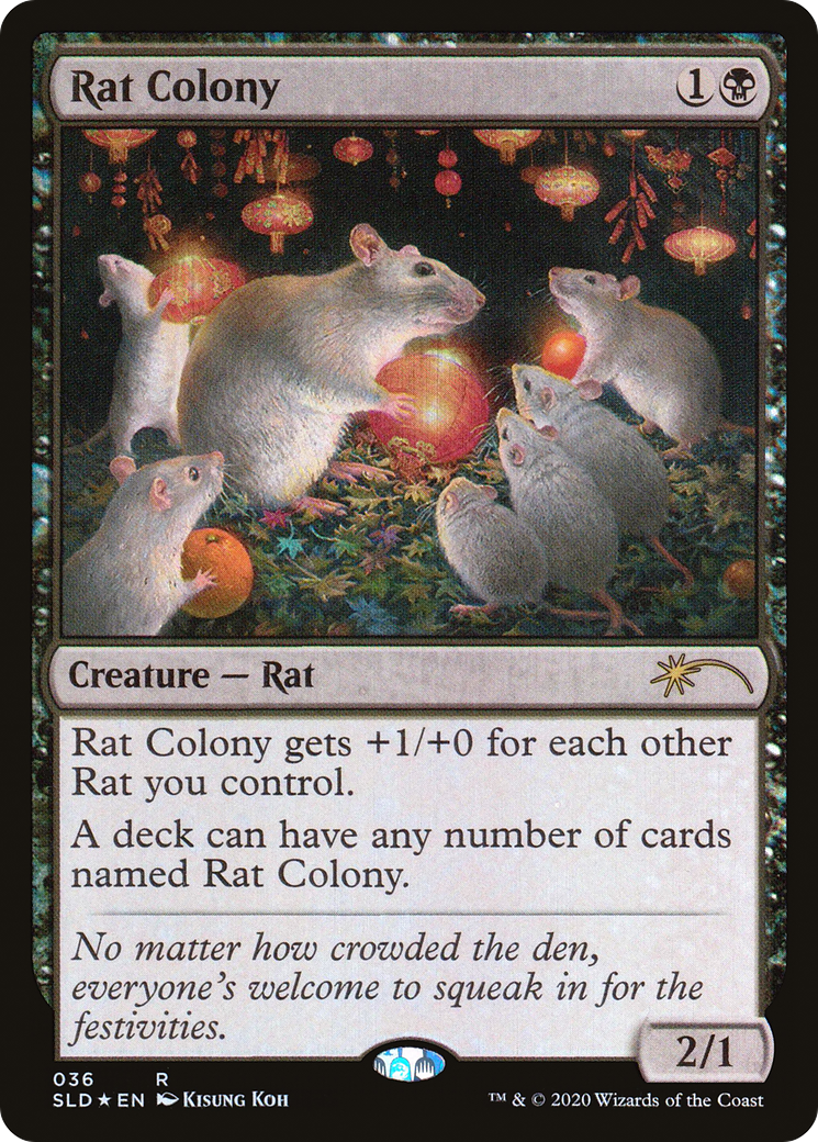 Rat Colony (SLD-036) - Secret Lair Drop Foil