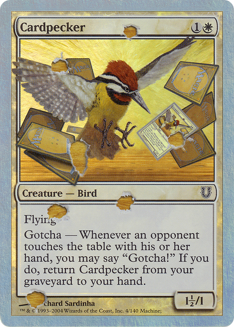 Cardpecker (UNH-04★) - Feuille sans charnière 