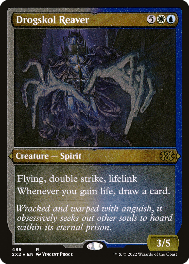 Drogskol Reaver (2X2-489) - Double Masters 2022 Etched Foil