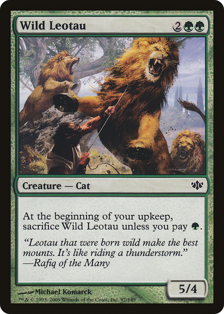 Léotau sauvage (CON-097) - Conflux Foil 