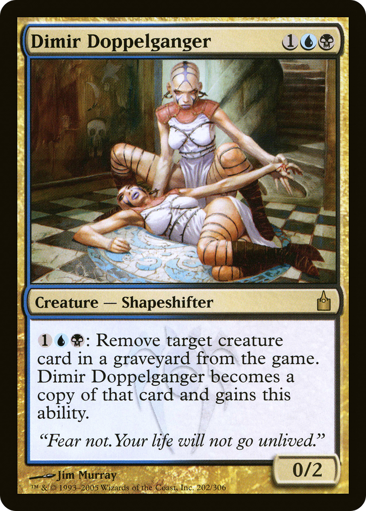 Doppelganger de Dimir (RAV-202) - Ravnica : La Cité des Guildes (Foil) 