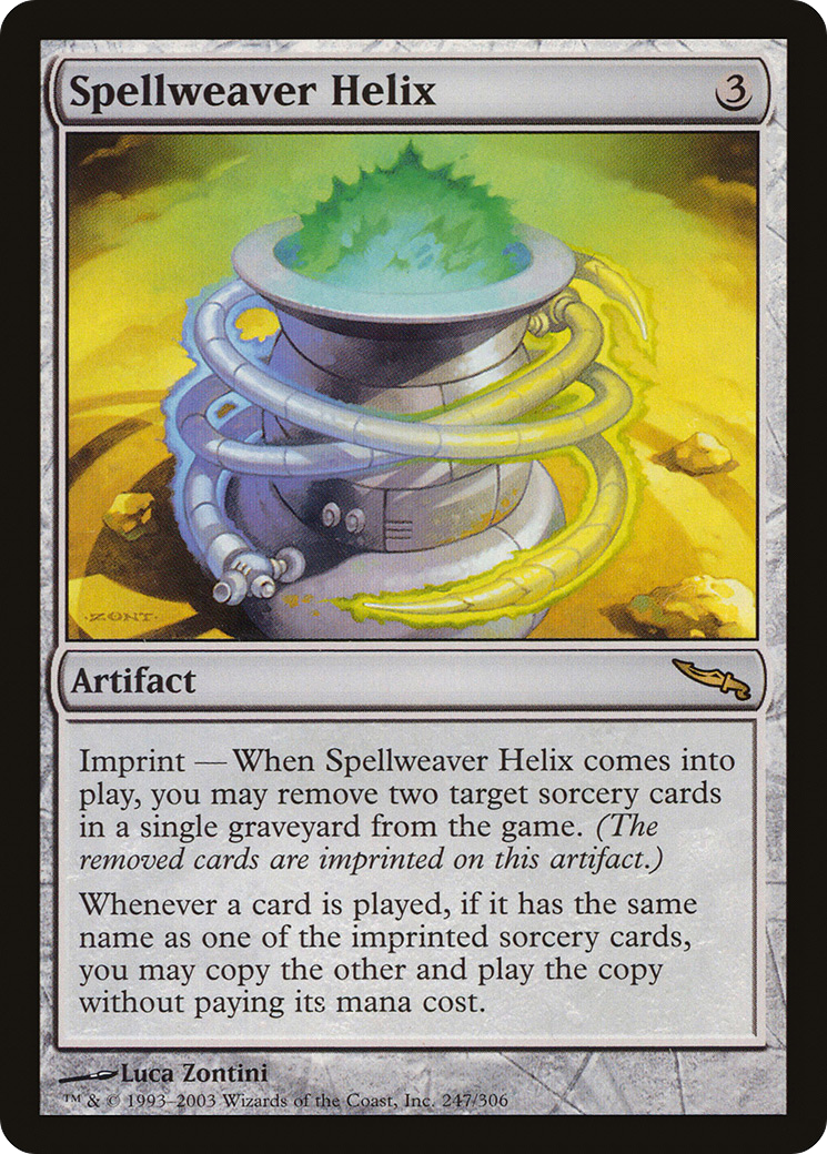 Hélice du tisseur de sorts (MRD-247) - Mirrodin Foil 