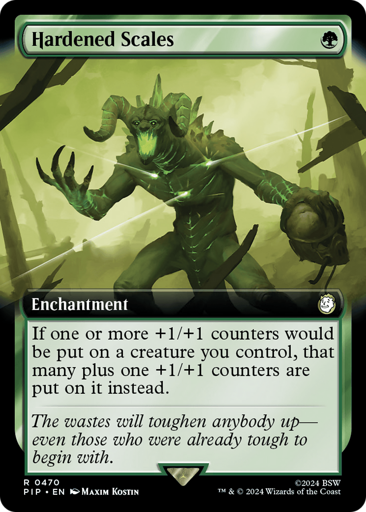 Hardened Scales (Extended Art) (PIP-470) - Fallout: (Extended Art)