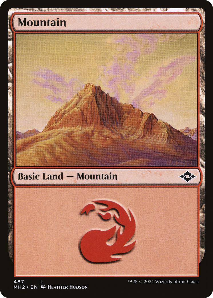 Montagne (MH2-487) - Horizons modernes 2 - Feuille gravée