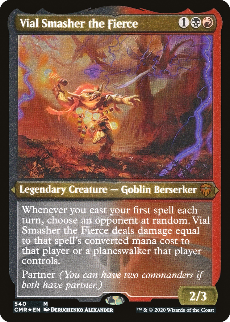 Vial Smasher the Fierce (Foil Etched) (CMR-540) - Commander Legends Foil