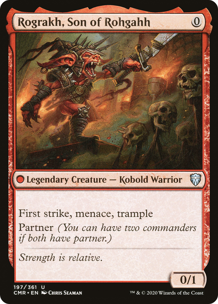 Rograkh, Son of Rohgahh (CMR-197) - Commander Legends