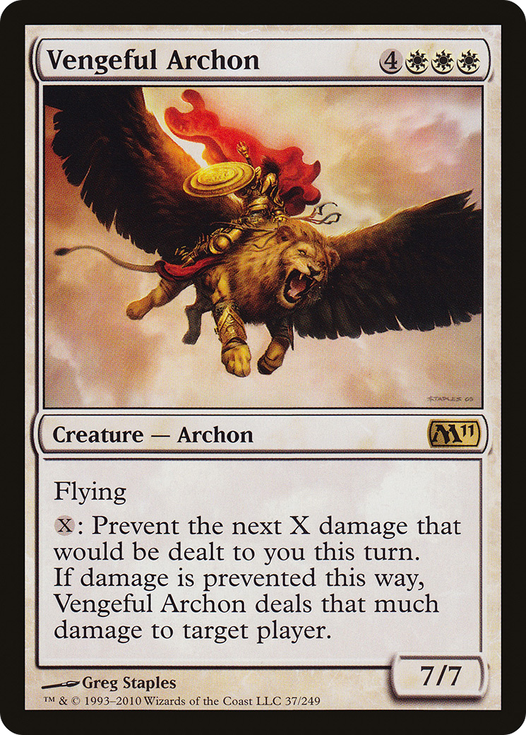 Vengeful Archon (M11-037) - Magic 2011