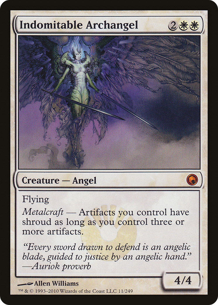 Indomitable Archangel (SOM-011) - Scars of Mirrodin Foil