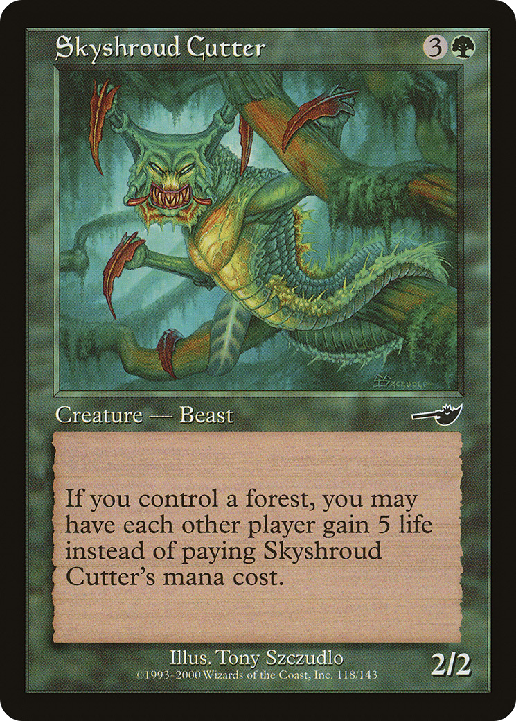 Coupe-ciel (NEM-118) - Nemesis Foil 