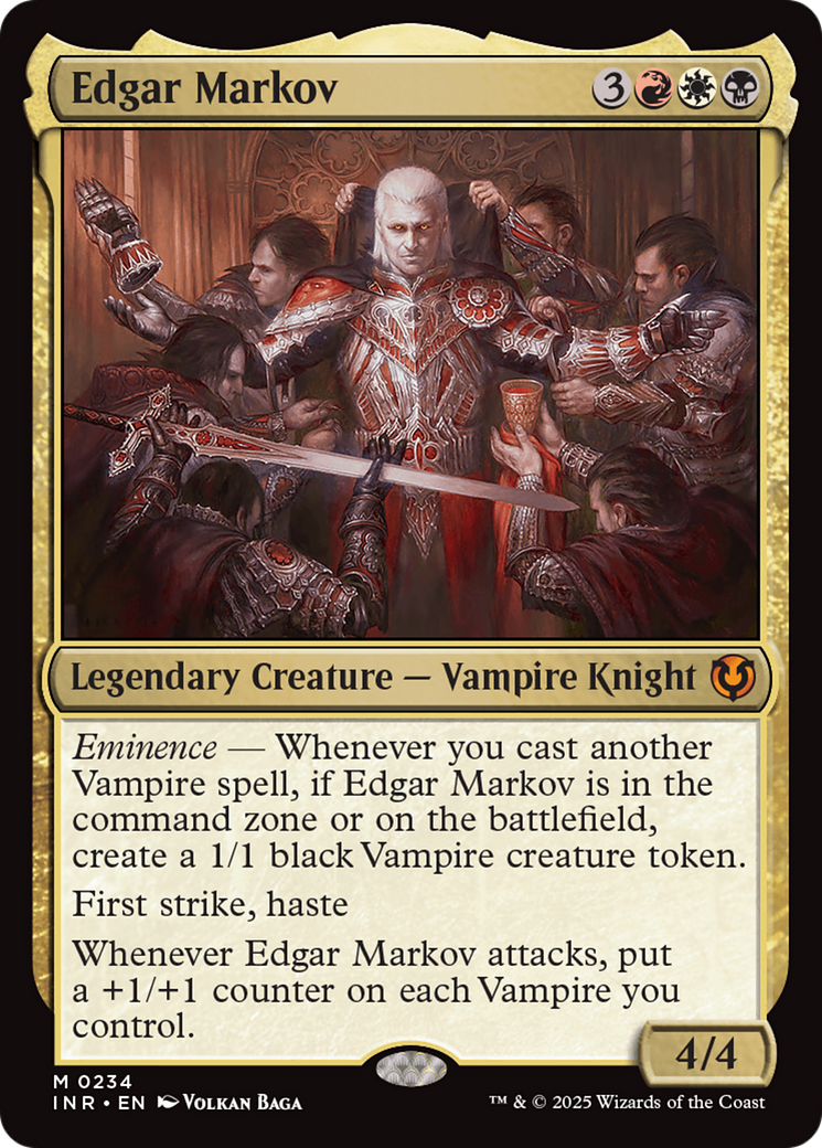 Edgar Markov (INR-234) - Feuille remasterisée d'Innistrad 