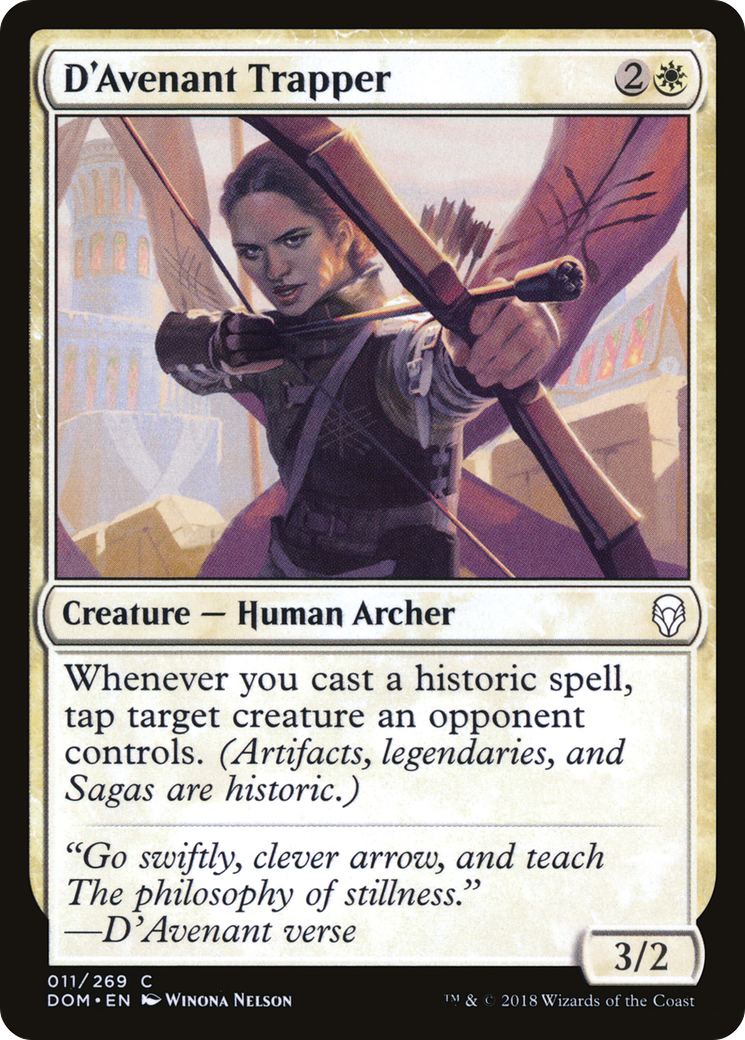 Trappeur D'Avenant (DOM-011) - Dominaria Foil 