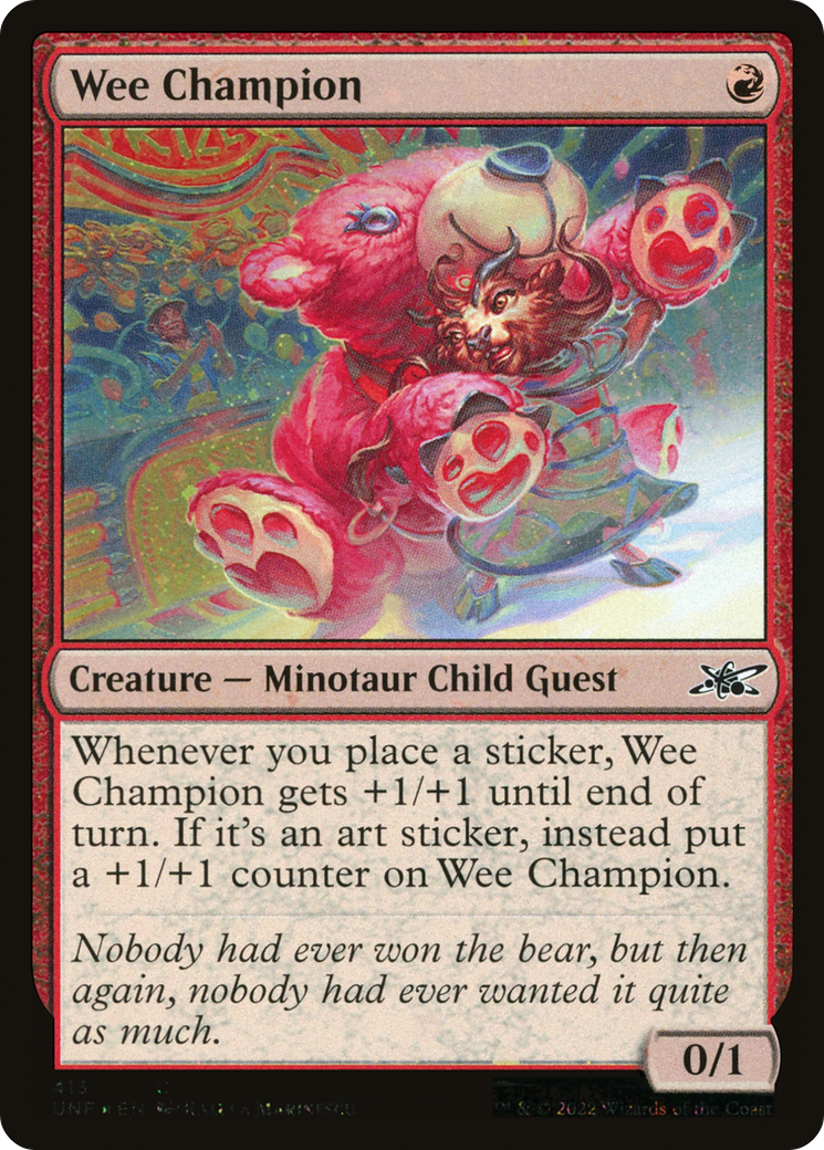 Petit Champion (UNF-413) - Unfinity Foil 