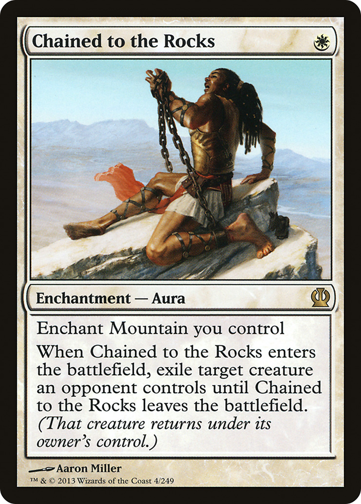 Enchaîné aux rochers (THS-004) - Theros 