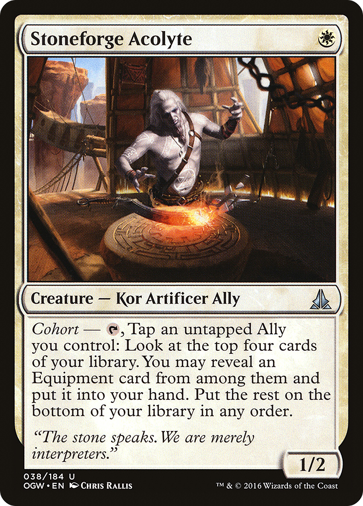 Stoneforge Acolyte (OGW-038) - Oath of the Gatewatch