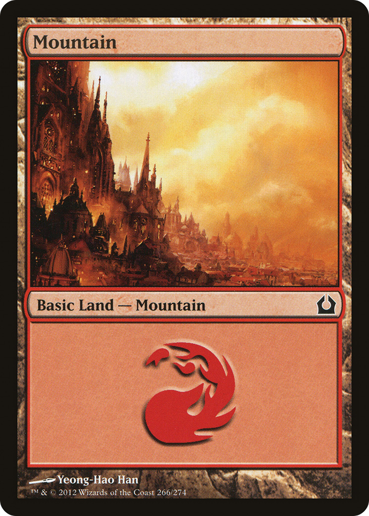 Mountain (RTR-266) - Return to Ravnica Foil