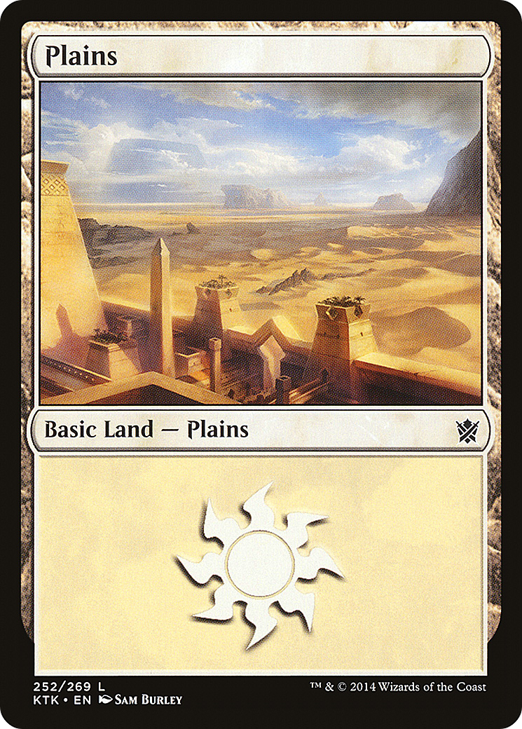 Plains (KTK-252) - Khans of Tarkir Foil