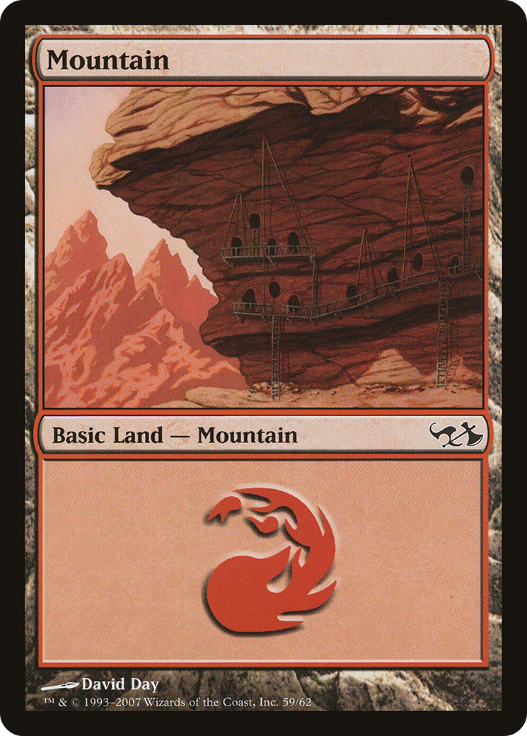Mountain (DD1-059) - Duel Decks: Elves vs. Goblins