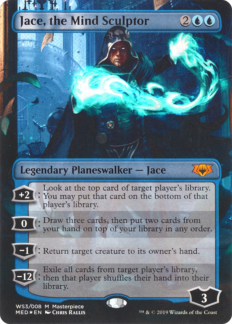 Jace, le sculpteur mental (MED-WS3) - Édition mythique (sans bordure) Foil 
