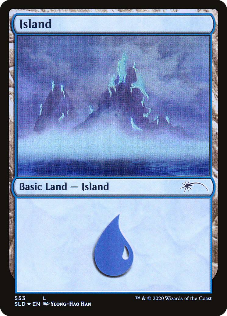 Island (553) (SLD-553) - Secret Lair Drop Foil