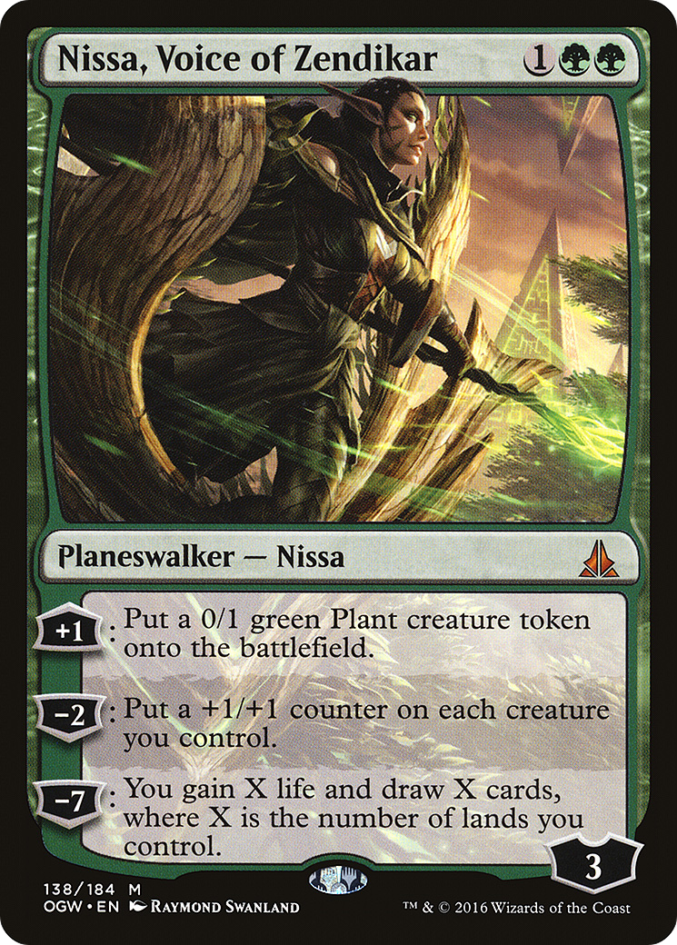 Nissa, la voix de Zendikar (OGW-138) - Le serment des Sentinelles