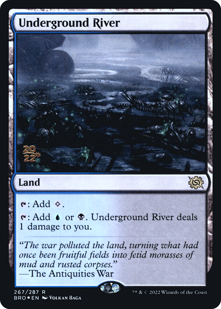 Underground River (PRE-267S) - The Brothers' War Promos Foil