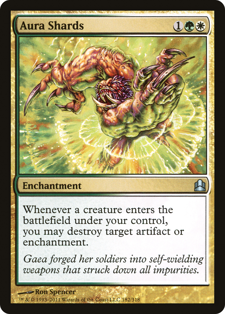 Éclats d'aura (CMD-182) - Commander 2011 