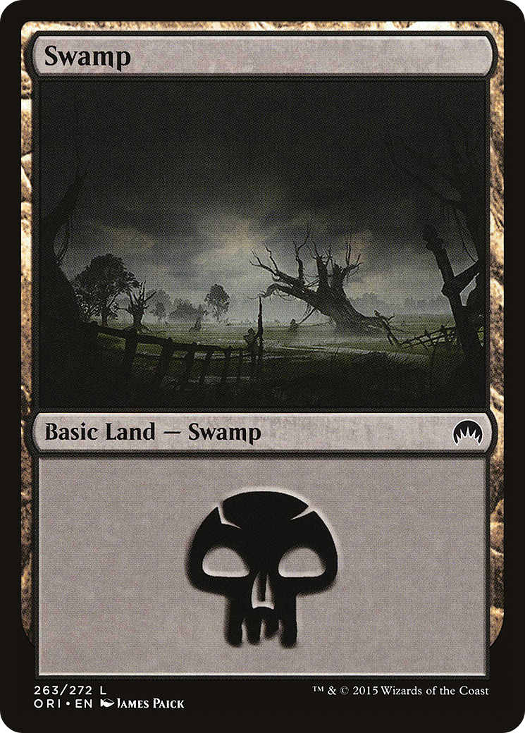 Swamp (ORI-263) - Magic Origins Foil