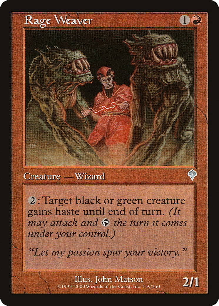 Rage Weaver (INV-159) - Invasion