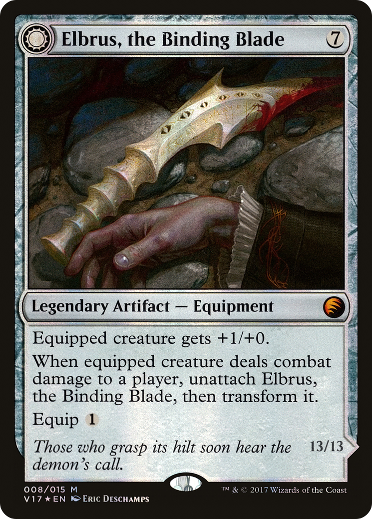 Elbrus, la Lame de Liaison // Withengar Délié (V17-008) - From the Vault : Transformation : (Transformation Double Face) Foil 