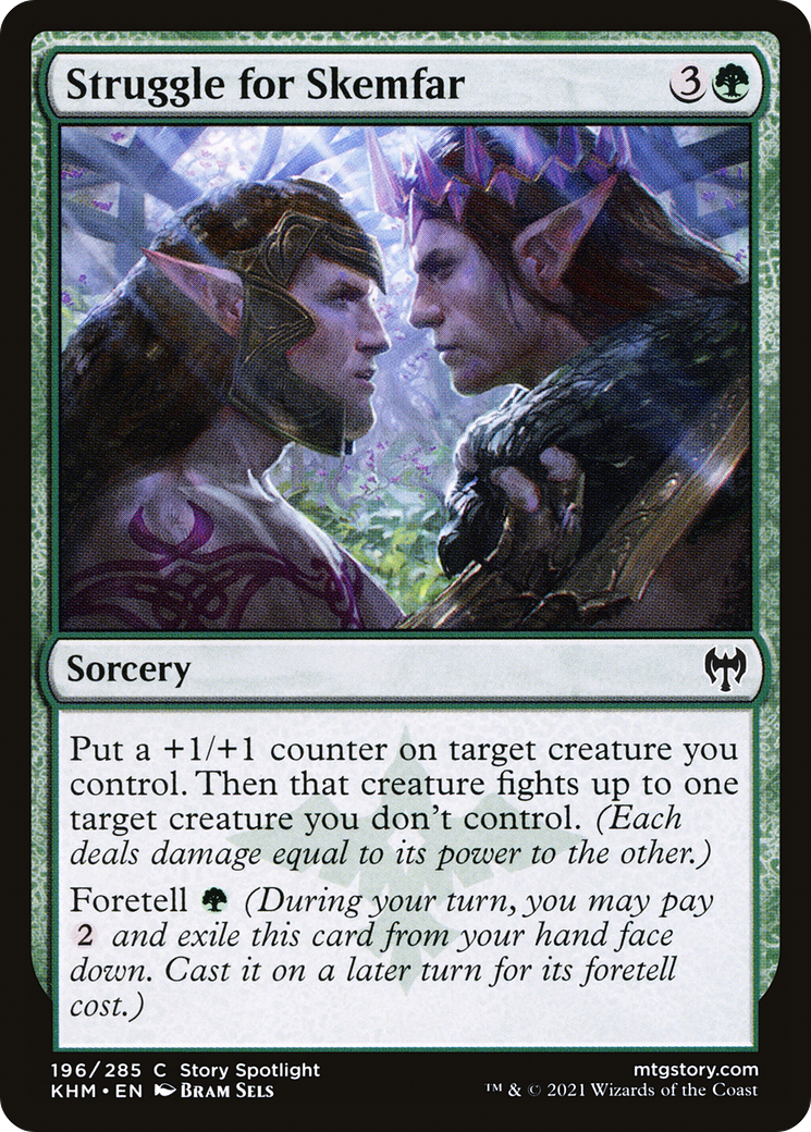 Lutte pour Skemfar (KHM-196) - Kaldheim Foil
