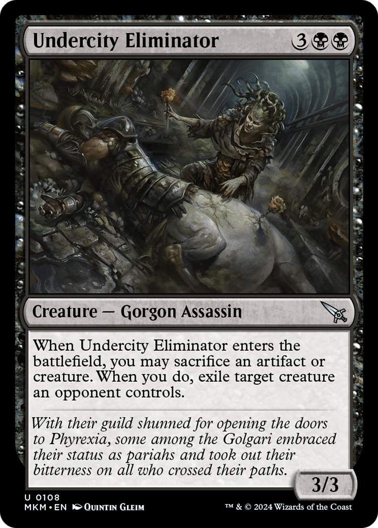 Undercity Eliminator (MKM-108) - Meurtres au manoir de Karlov 