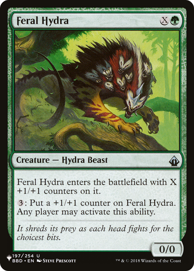 Feral Hydra (LIST-197/254) - The List