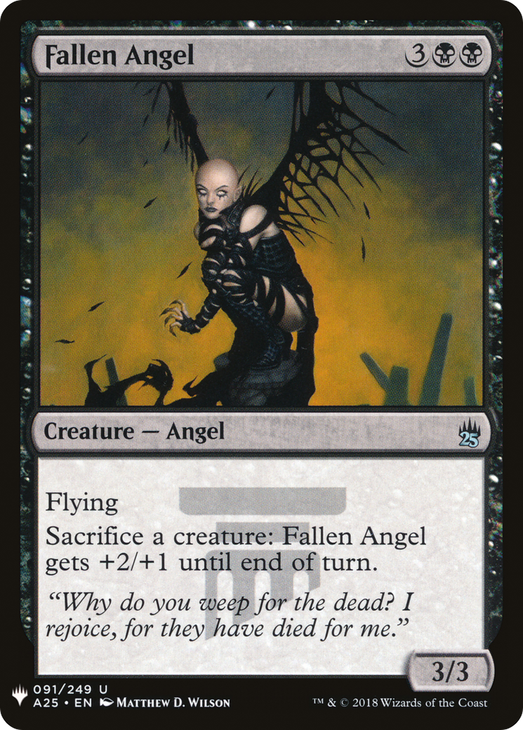 Fallen Angel (LIST-091) - The List
