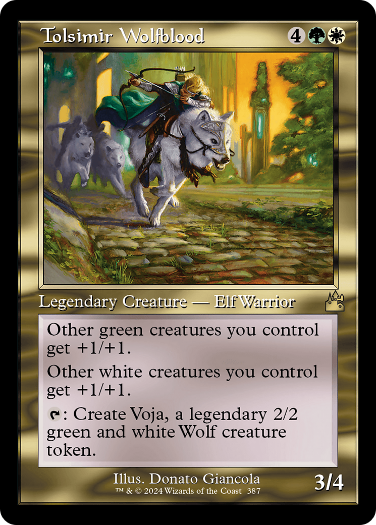 Tolsimir Wolfblood (RVR-387) - Ravnica remasterisé 