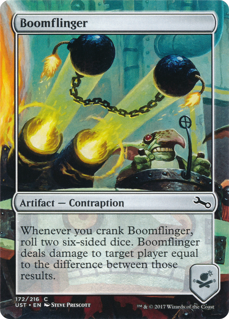 Boomflinger (UST-172) - Feuille instable (sans bordure) 