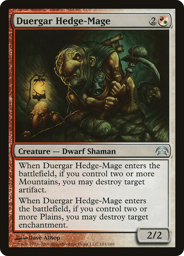 Duergar Hedge-Mage (HOP-101) - Planechase