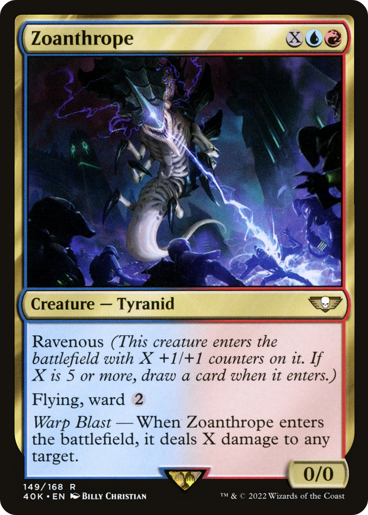 Zoanthrope (40K-149) - Commandant de Warhammer 40,000 