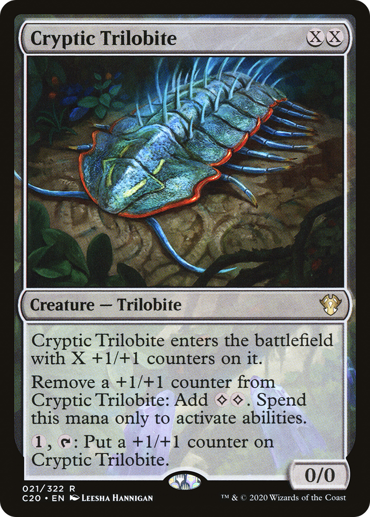 Cryptic Trilobite (C20-021) - Commander 2020