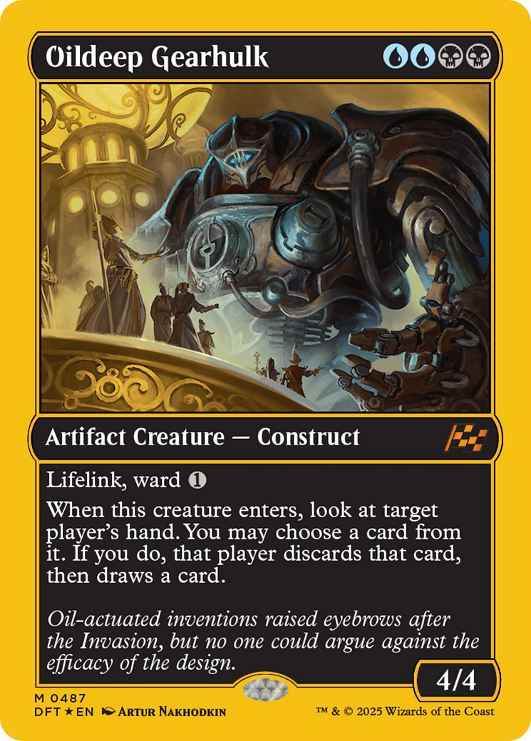 Oildeep Gearhulk (Première place) (DFT-487) - Aetherdrift Foil 