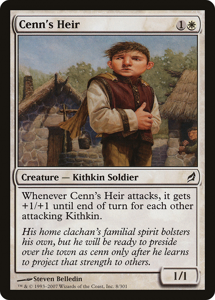 L'héritier de Cenn (LRW-008) - Lorwyn Foil 