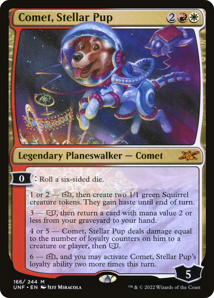 Comète, Stellar Pup (UNF-166) - Unfinity Foil 