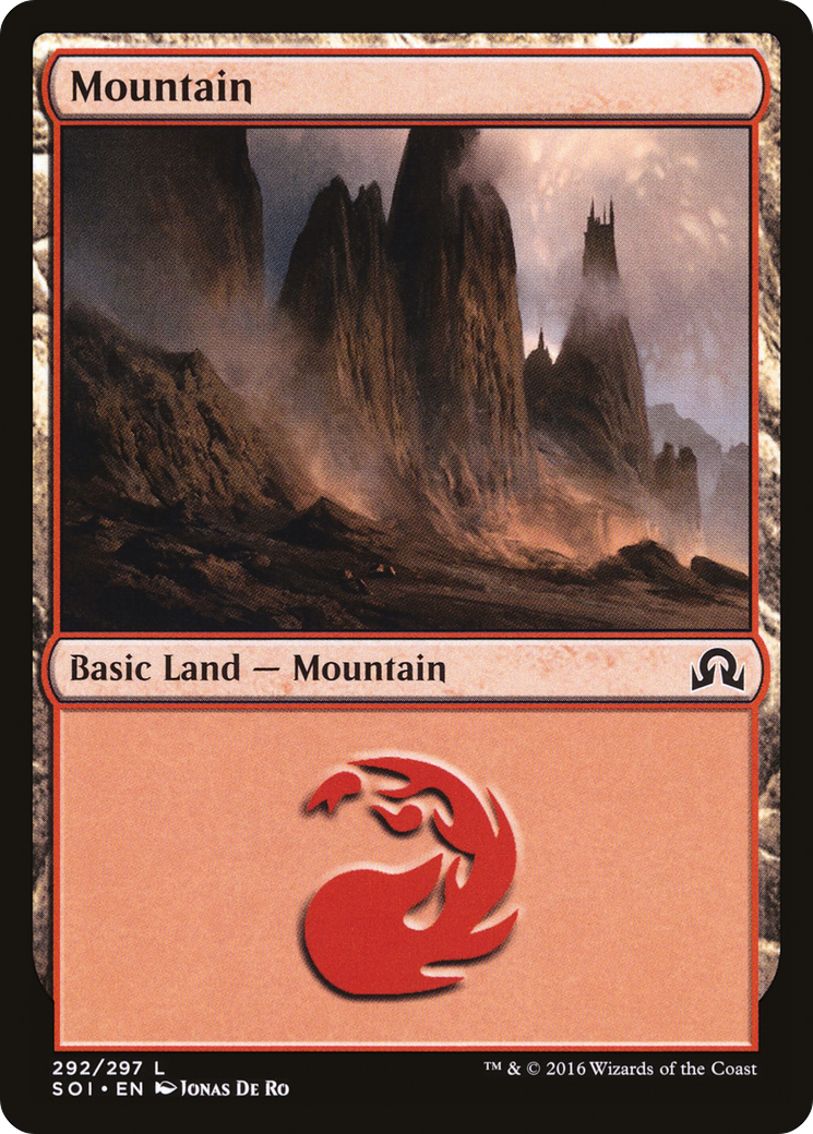 Mountain (SOI-292) - Shadows over Innistrad Foil