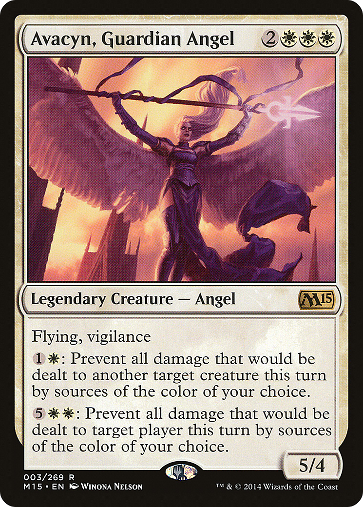 Avacyn, Guardian Angel (M15-003) - Magic 2015