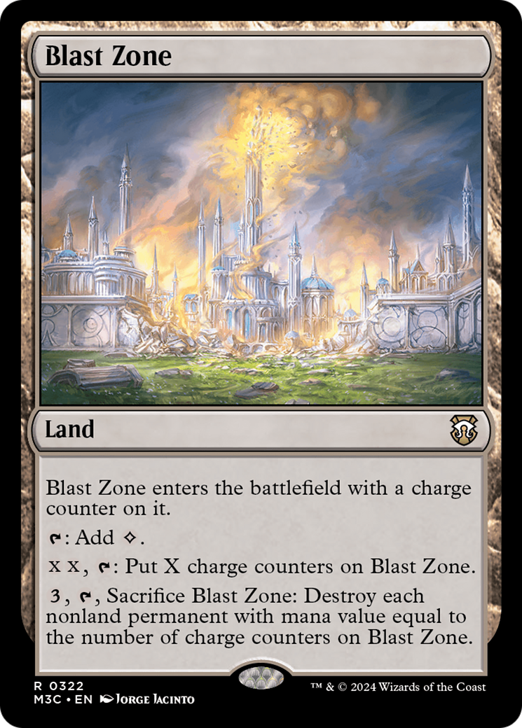 Zone d'explosion (M3C-322) - Commandant de Modern Horizons 3 
