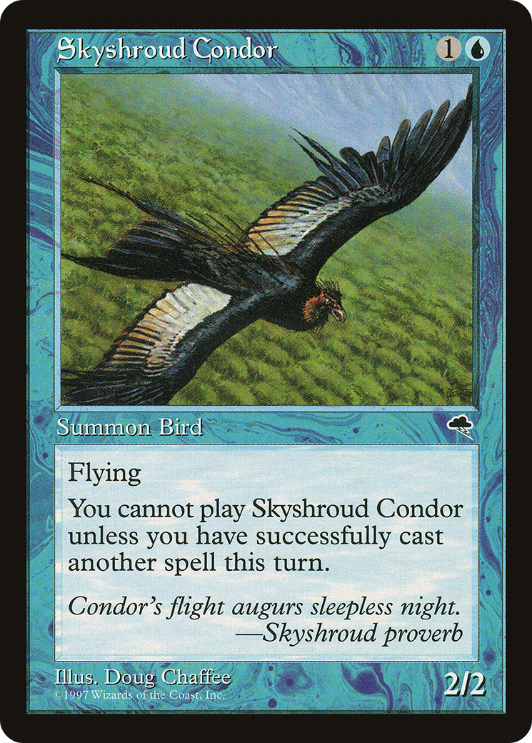 Skyshroud Condor (TMP-088) - Tempête 